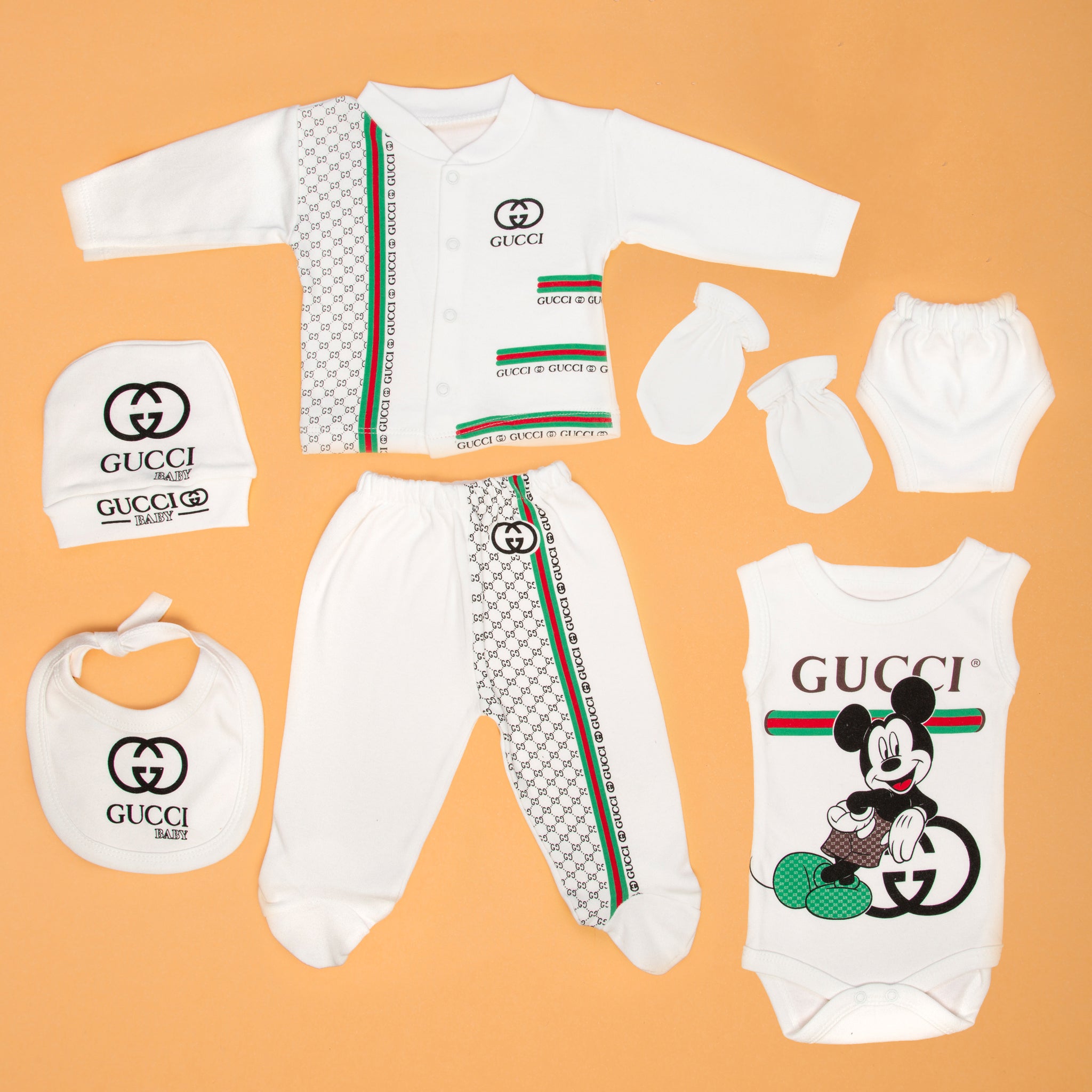 Brand Inspired Baby Set 0-3 Months