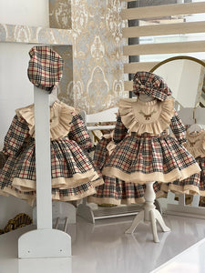 Long Sleeve Baby Baptism 1st Birthday Dress Wedding Party Dress