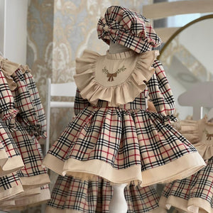Long Sleeve Baby Baptism 1st Birthday Dress Wedding Party Dress