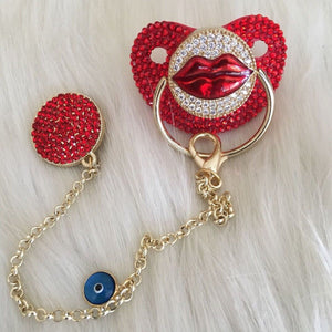 Jewel Pacifier and Toy Clip – The Baby's Crib